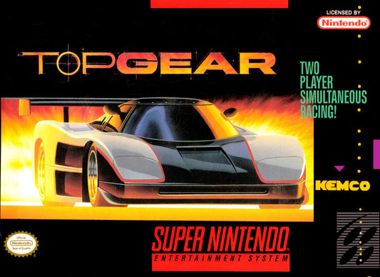 Tony's Treasures Chicago - Top Gear - Video Game - Super Nintendo