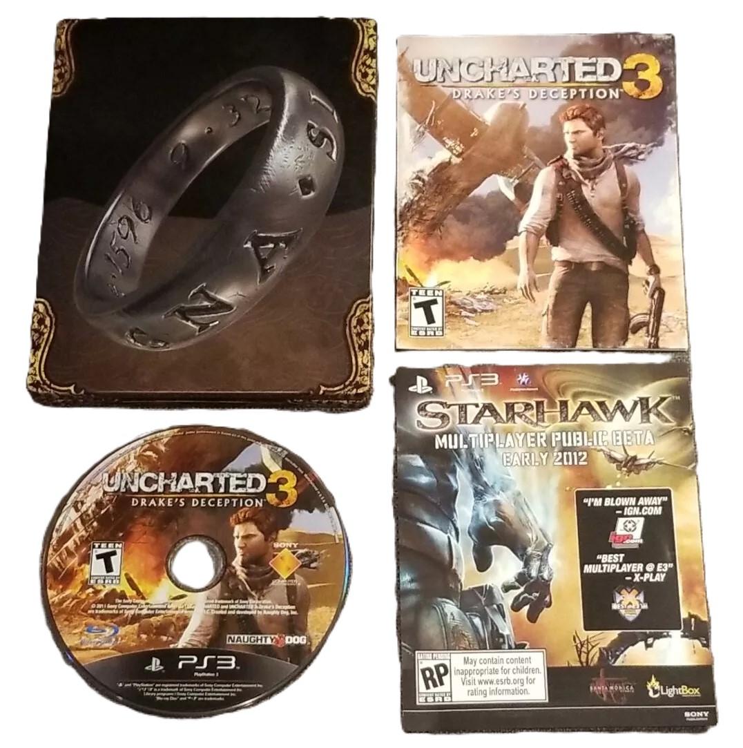 Uncharted 3: Drake's Deception [Steelbook Edition] - Playstation 3
