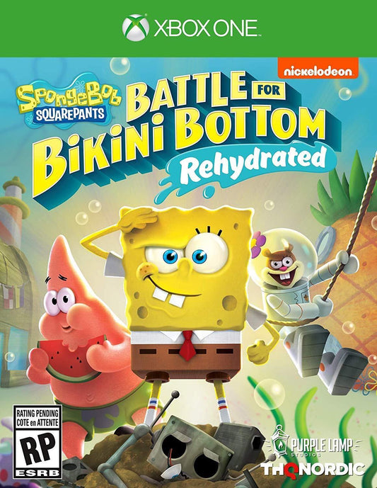 Tony's Treasures Chicago - Spongebob Squarepants Battle for Bikini Bottom: Rehydrated - Video Game - Xbox One