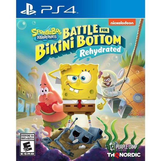 Tony's Treasures Schaumburg - SpongeBob SquarePants Battle for Bikini Bottom Rehydrated - Video Game - Playstation 4