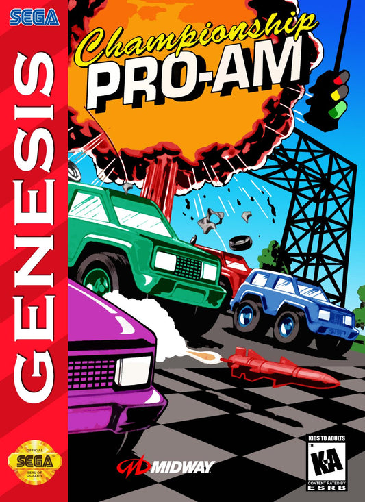 Tony's Treasures Schaumburg - Championship Pro-AM - Video Game - Sega Genesis