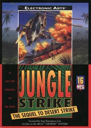 Tony's Treasures Chicago - Jungle Strike - Video Game - Sega Genesis