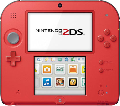 Tony's Treasures Chicago - Nintendo 2DS Crimson Red 2 - Video Game - Nintendo 3DS
