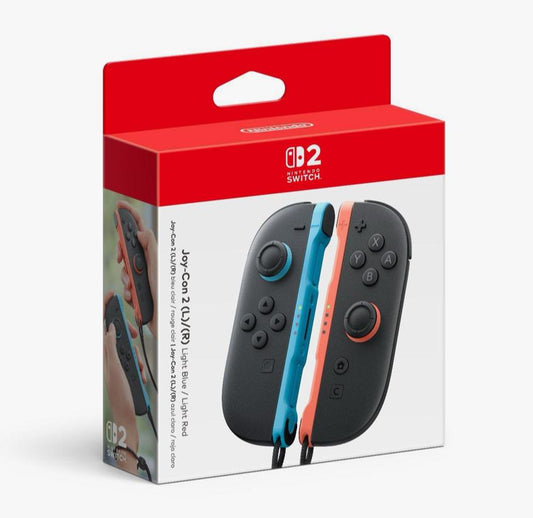 Joy Con 2 Light Blue & Light Red - Nintendo Switch 2