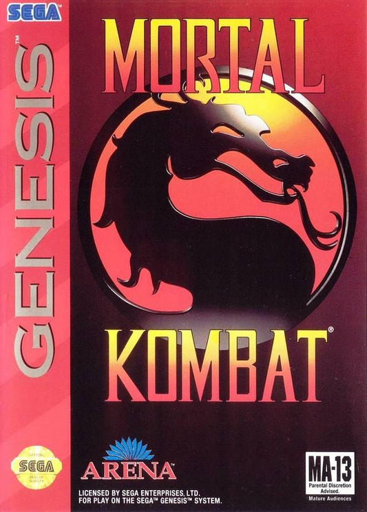 Tony's Treasures Chicago - Mortal Kombat - Video Game - Sega Genesis