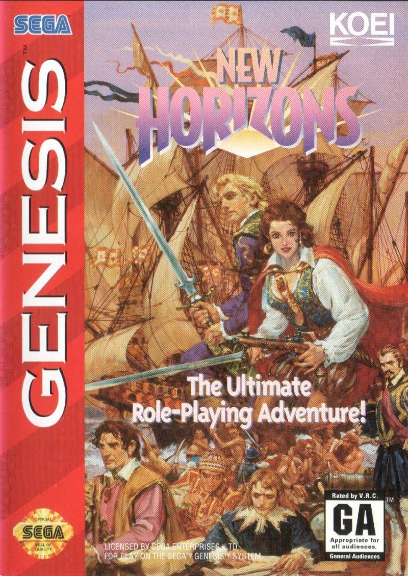 Uncharted Waters New Horizons - Sega Genesis