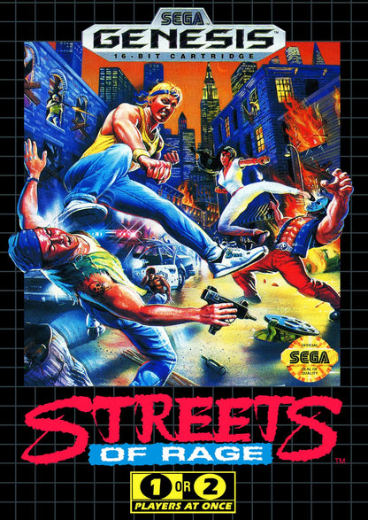 Tony's Treasures Schaumburg - Streets of Rage - Video Game - Sega Genesis