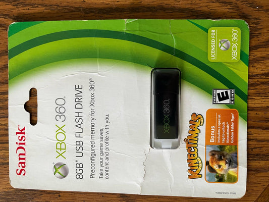 Tony's Treasures Chicago - SanDisk 8GB USB Flash Drive with Kinectimals Bonus - Video Game - Xbox 360