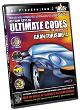 Action Replay Ultimate Codes: Gran Turismo 4 - Playstation 2