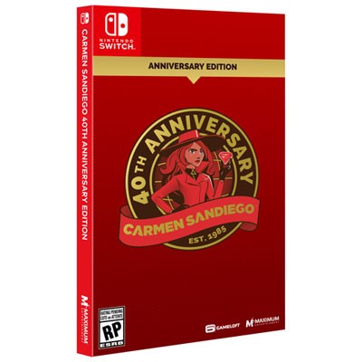 Carmen Sandiego 40th Anniversary Edition - Nintendo Switch