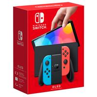 Tony's Treasures Chicago - Nintendo Switch OLED with Blue and Red Joy-Con - Video Game - Nintendo Switch