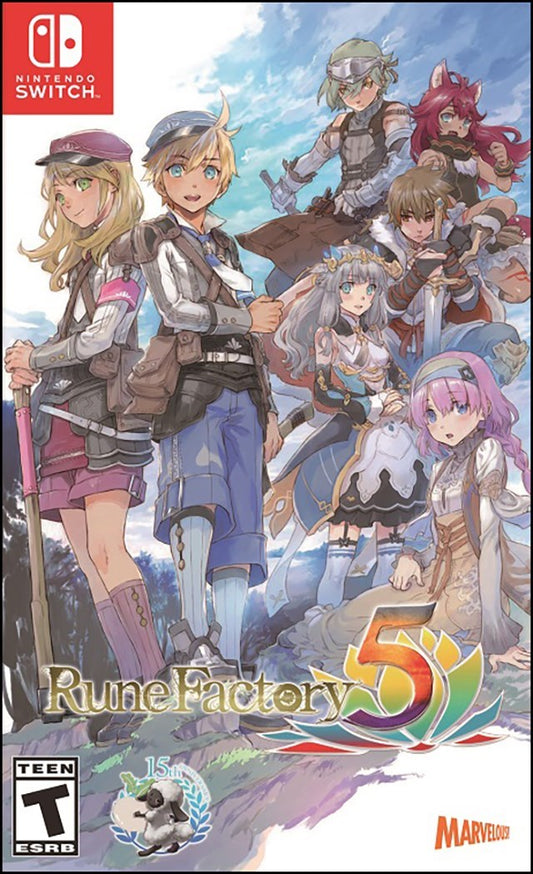 Tony's Treasures Schaumburg - Rune Factory 5 - Video Game - Nintendo Switch
