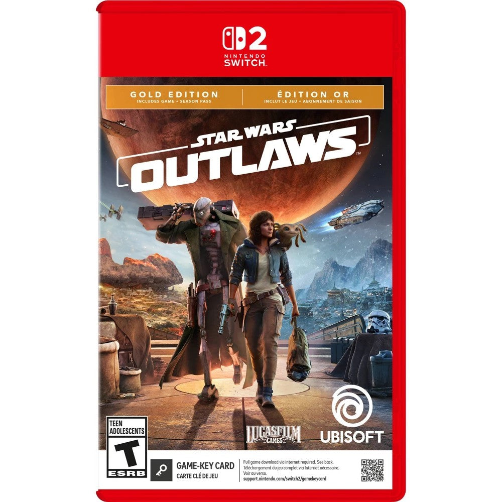Tony's Treasures Schaumburg - Star Wars Outlaws: Gold Edition - Video Game - Nintendo Switch 2
