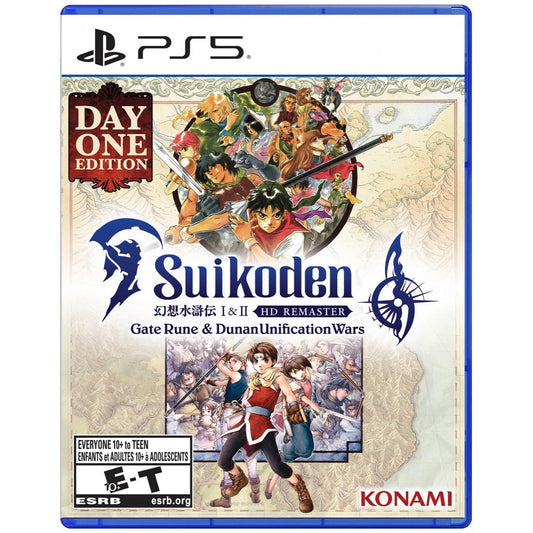 Suikoden I & II HD Remaster [Day One Edition] - Playstation 5