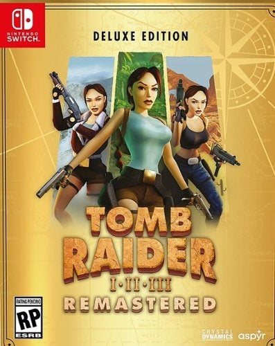 Tomb Raider I-III Remastered [Deluxe Edition] - Nintendo Switch